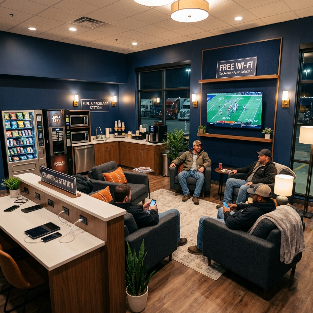 Premium Driver Lounge