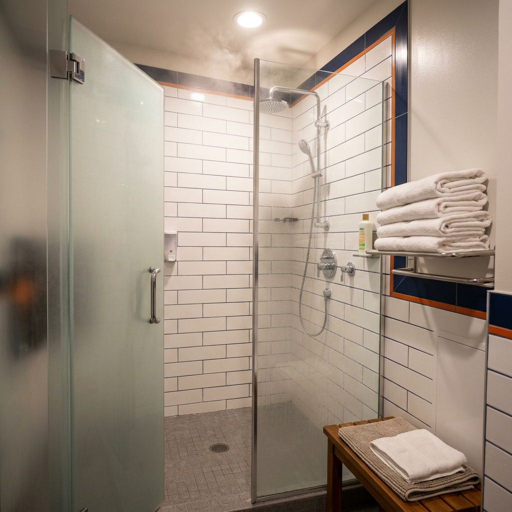 Private Hot Showers